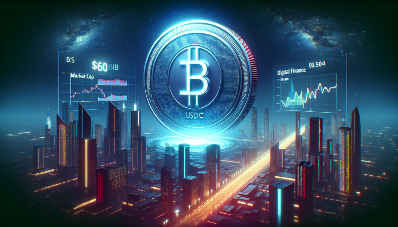 USDC Stablecoin Reaches  Billion Market Cap, Signaling Growth in Digital Finance