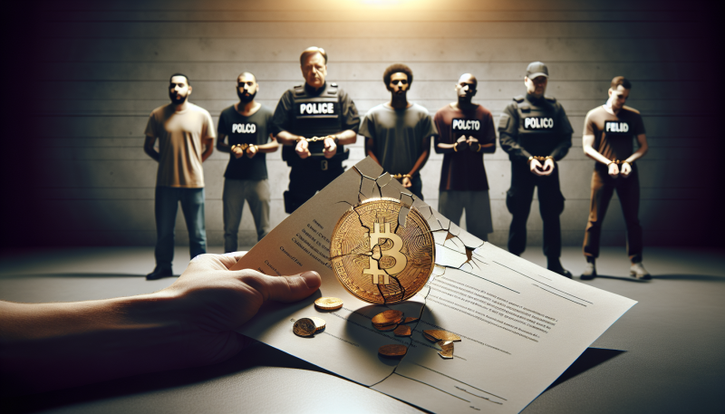 Significant Crypto Fraud in India: Five Arrested After 0,000 Scam on Fake Trading Platform
