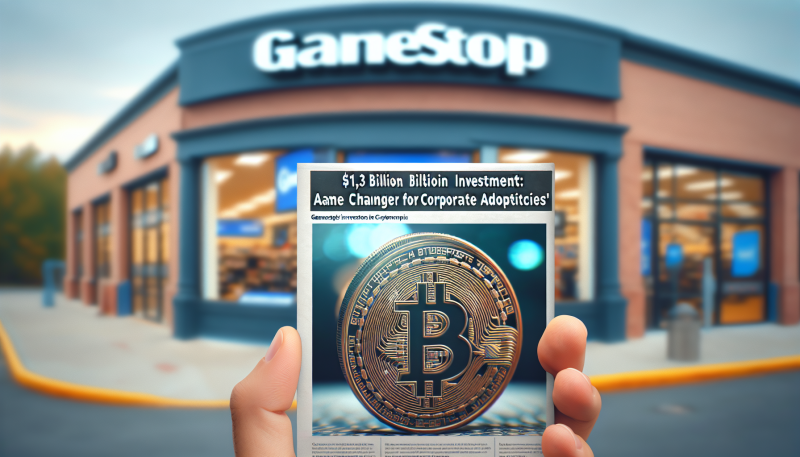 GameStop’s .3 Billion Investment in Bitcoin: A Game Changer for Corporate Adoption of Cryptocurrencies