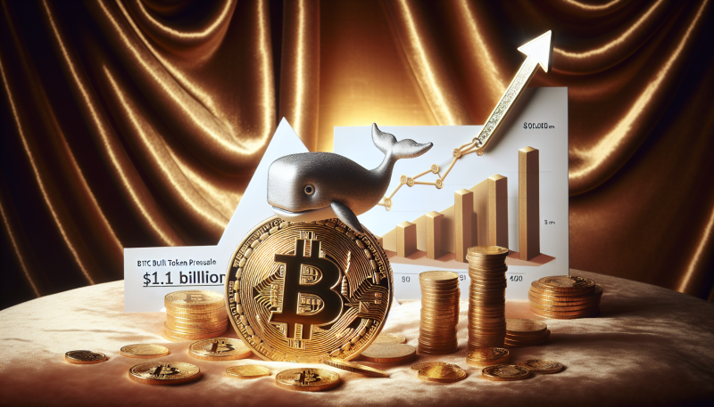 Bitcoin Whales Accumulate .2 Billion as BTC Bull Token Presale Surges