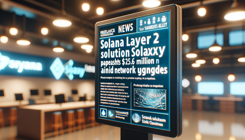 Solana Layer 2 Solution Solaxy Surpasses .6 Million in Presale Amid Network Upgrades