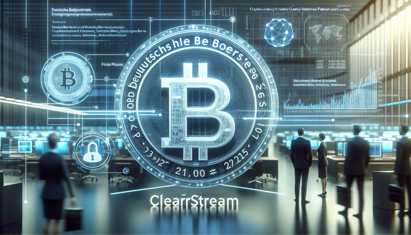 Deutsche Boerse’s Clearstream to Launch Cryptocurrency Settlement and Custody Services in 2025 for Institutional Clients