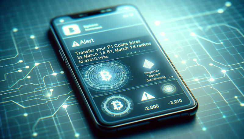 Urgent Alert for Pi Network Users: Transfer Your Pi Coins by March 14 to Avoid Risks
