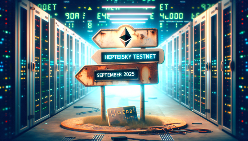 Ethereum to Decommission Holesky Testnet by September 2025, Introducing New Hoodi Testnet for Upcoming Upgrades Ethereum to Decommission Holesky Testnet by September 2025, Introducing New Hoodi Testnet for Upcoming Upgrades