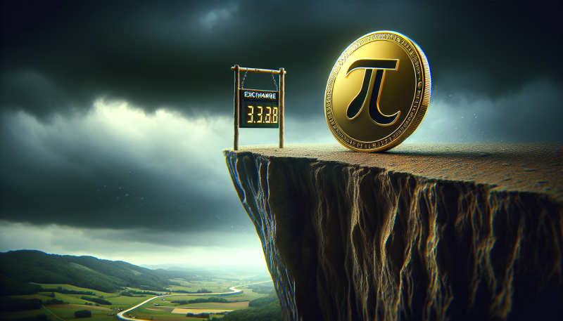 Pi Coin Plummets 20% Amid Broader Crypto Market Decline and Exchange Listing Concerns