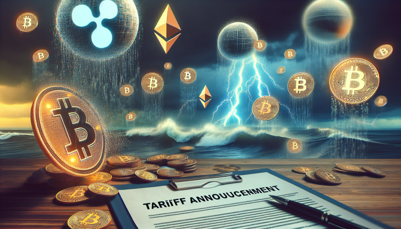 Cryptocurrency Market Faces Turmoil Following Trump’s Tariff Announcement