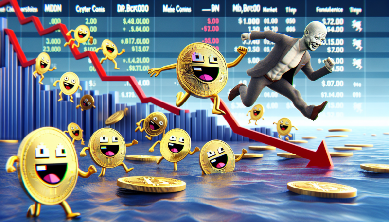 Meme Coins Surge Amidst Overall Crypto Market Dip, Signaling Potential Rally