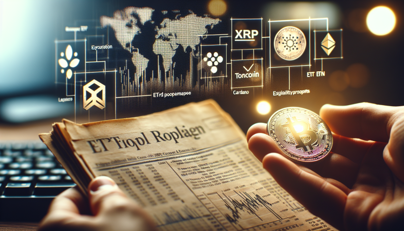Cryptocurrency Market Update: XRP’s ETF Speculation, Toncoin’s Growth, and Cardano’s Visibility Challenges