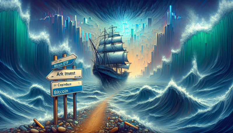 Ark Invest Boosts Coinbase Holdings Amid Market Downturn while Reducing Bitcoin ETF Exposure