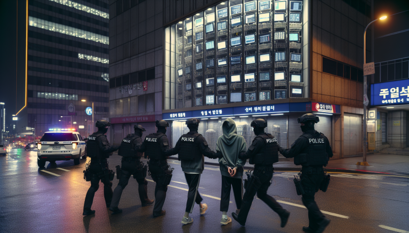 South Korean Police Raid Illegal Gambling Operation Disguised as Cryptocurrency Mining Center