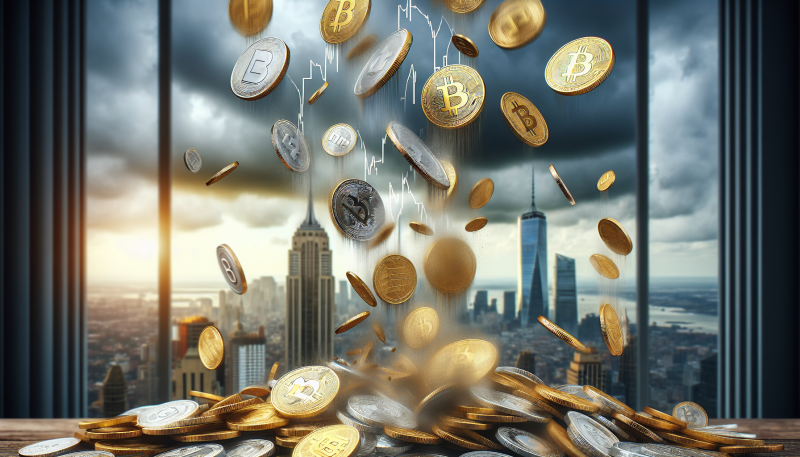 Cryptocurrency Market Sees Decline Amid Mixed Performance of Major Coins and Institutional Developments