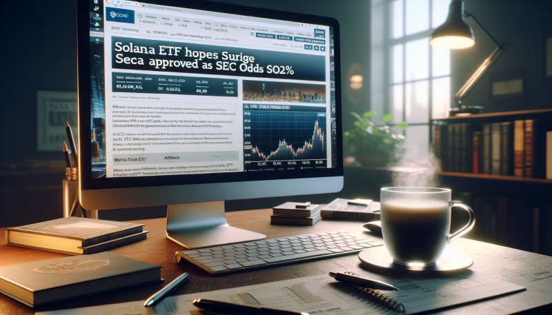 Solana ETF Hopes Surge as SEC Approval Odds Reach 82%