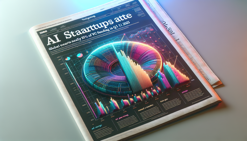 AI Startups Capture Nearly 58% of Global VC Funding in Q1 2025