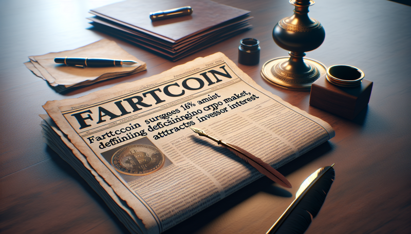 Fartcoin Surges 16% Amidst Declining Crypto Market, Attracts Investor Interest