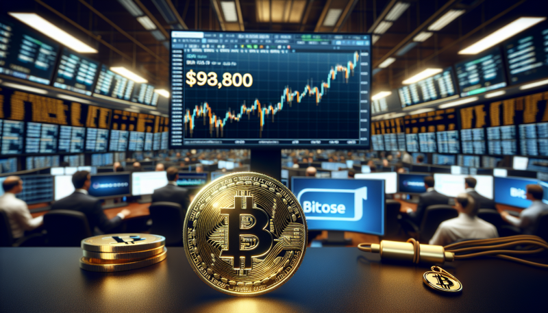 Bitcoin Price Soars to ,800 as Institutional Investors Drive Demand Through BlackRock’s ETF
