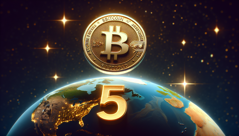 Bitcoin Surpasses Alphabet to Become the Fifth Most Valuable Asset in the World