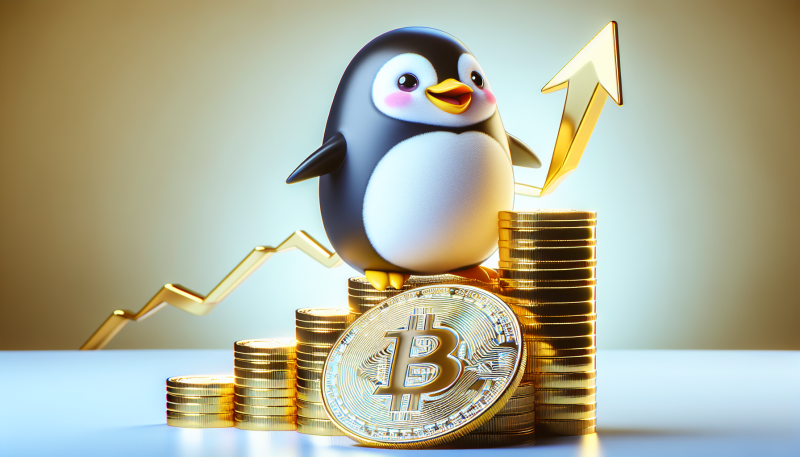 Pudgy Penguins Cryptocurrency Surges 24% Amid Market Decline, Sparkling Optimism Among Investors