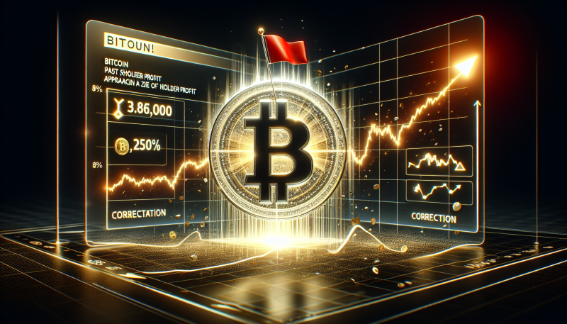 Bitcoin Surges Past 85% Holder Profit, Approaching Euphoria Zone Amidst Correction Warnings