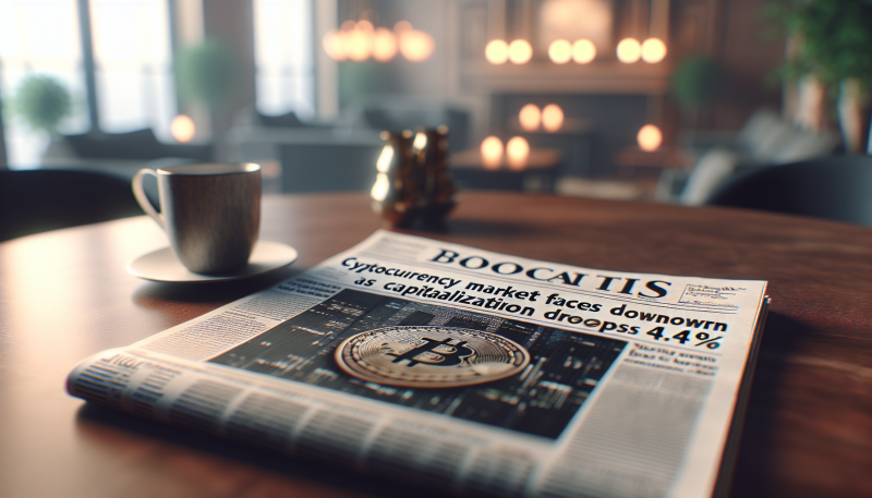 Cryptocurrency Market Faces Major Downturn as Capitalization Drops 4.4%