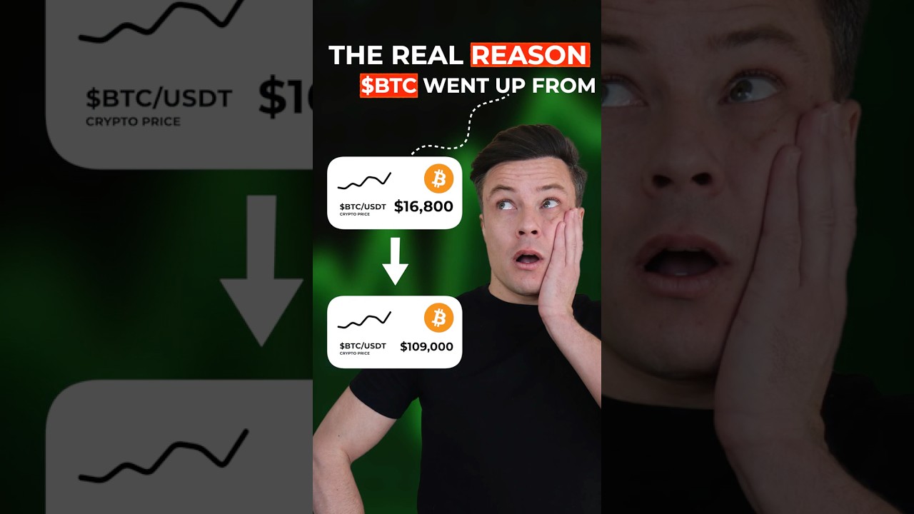 The Secret Reason Bitcoin Has Gone From ,800 To 0,000 Plus #bitcoin #crypto #btc