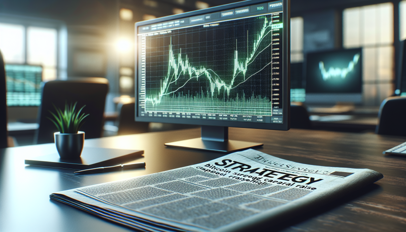 Strategy’s Stock Soars 32% Amid Bitcoin Surge and Capital Raise Speculation