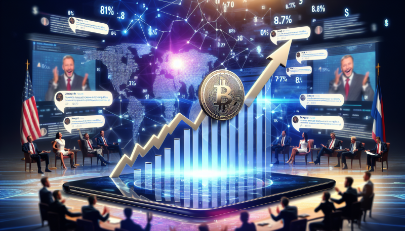 XRP Surges 8.7% Amid Political Buzz and Trump’s Tweets on Cryptocurrencies