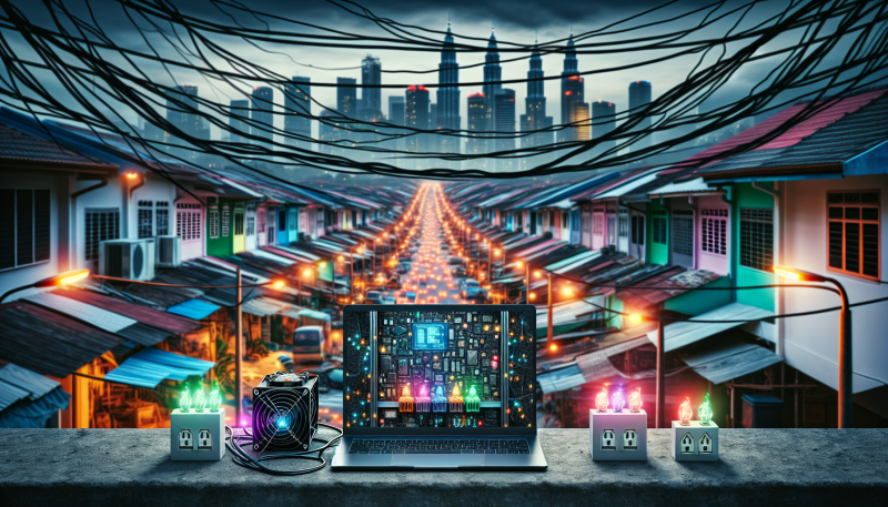 Power Theft for Cryptocurrency Mining Surges 300% in Malaysia, Threatening Energy Stability and Public Safety