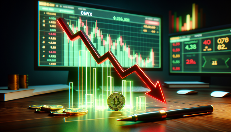 Onyxcoin Price Declines Amidst Crypto Market Downturn, Yet Shows Significant Yearly Growth