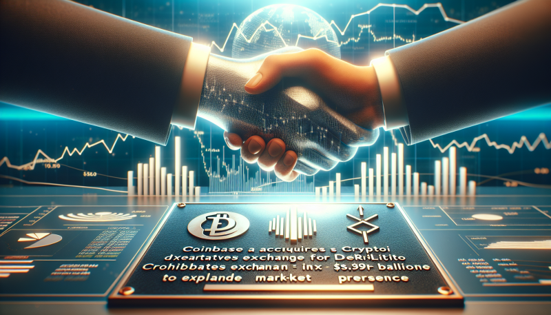 Coinbase Acquires Crypto Derivatives Exchange Deribit for .9 Billion to Expand Market Presence