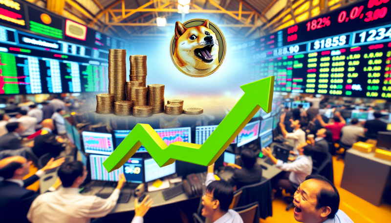 Dogwifhat Soars 182.5%, Leading the Meme Coin Market Amid Short Squeeze Frenzy