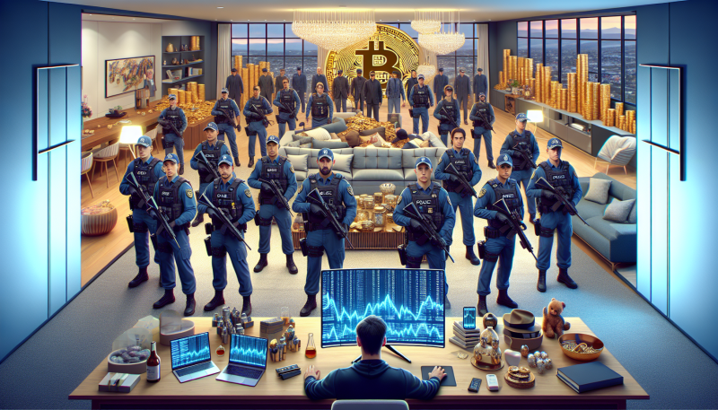 Australian Authorities Seize Luxury Assets and Bitcoin in Major Crime Crackdown