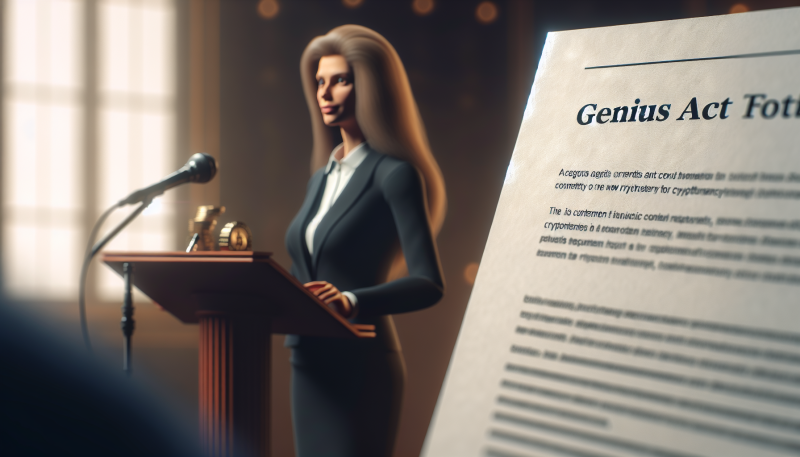 Senator Warren Warns of Financial Risks as Senate Advances Trump’s GENIUS Act for Cryptocurrency