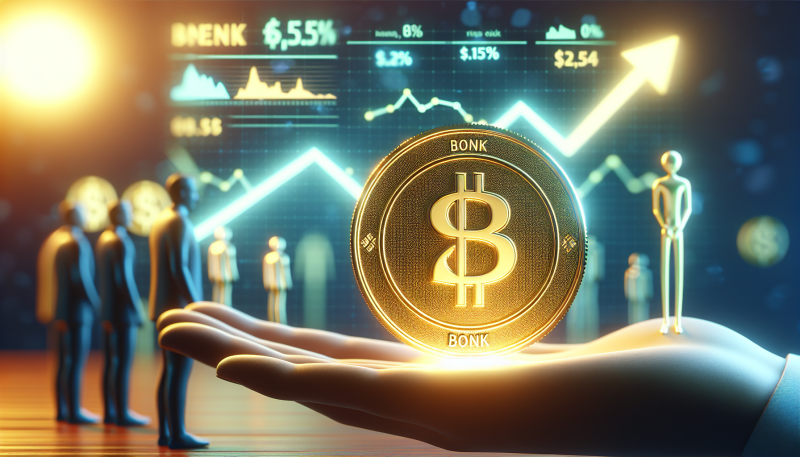 $BONK Cryptocurrency Surges 6.5% Following Bitcoin Rally, Attracting Increased Interest in Memecoins