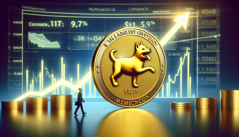 Dogecoin Surges 9.7%, Cementing Its Status as the Leading Memecoin and Eighth-Largest Cryptocurrency
