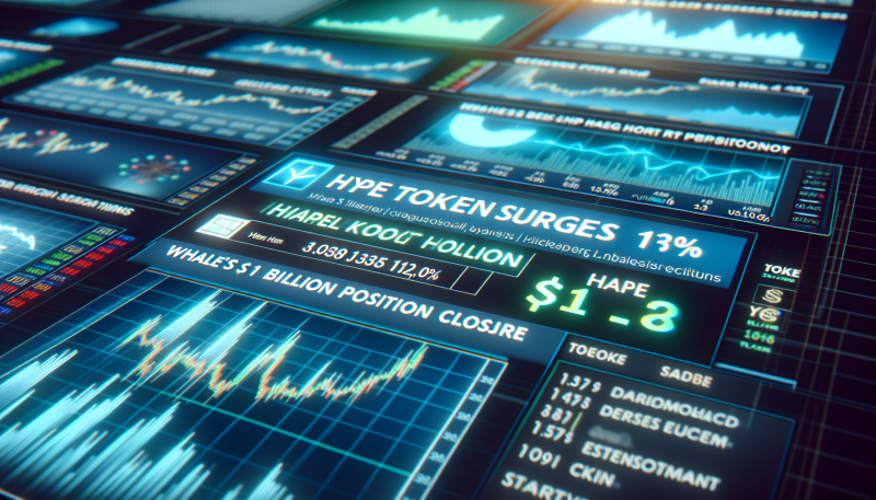 HYPE Token Surges 13% Amid Whale’s  Billion Short Position Closure