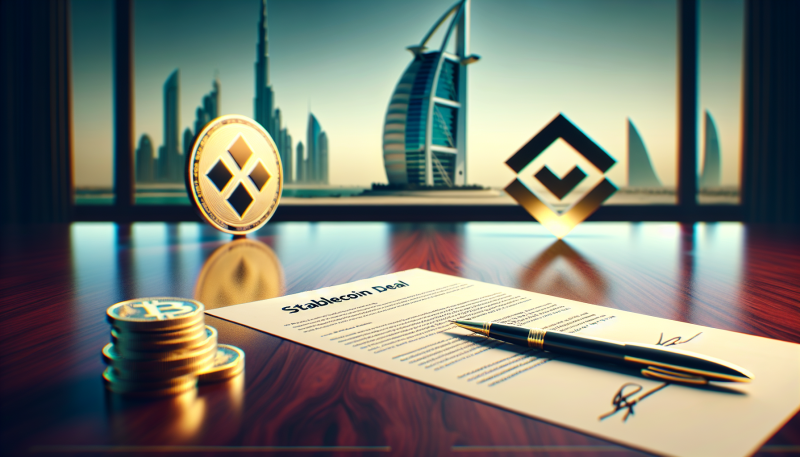 Abu Dhabi Investment Firm Partners with Binance for  Billion Stablecoin Deal
