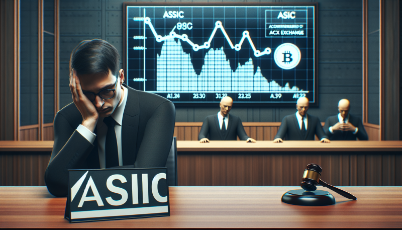 ASIC Sues Former Blockchain Global Director Over ACX Exchange Collapse