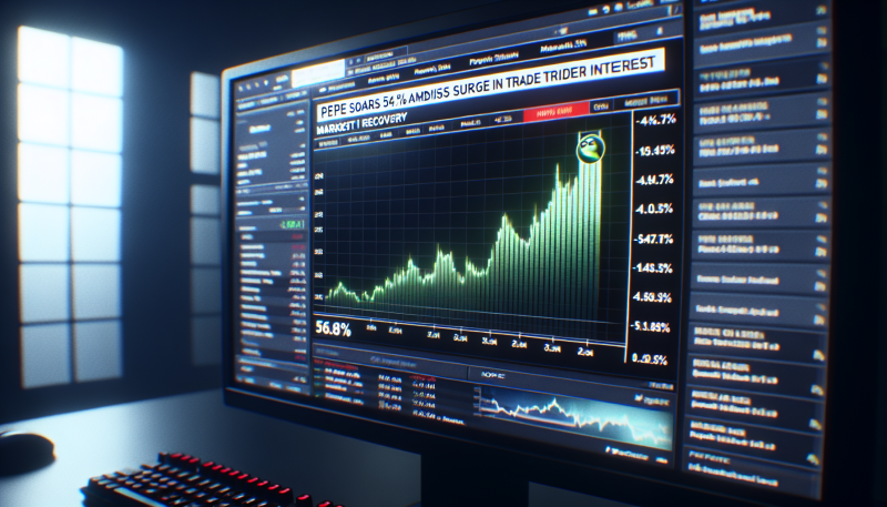 Pepe (PEPE) Soars 54.7% Amidst Surge in Trader Interest and Market Recovery