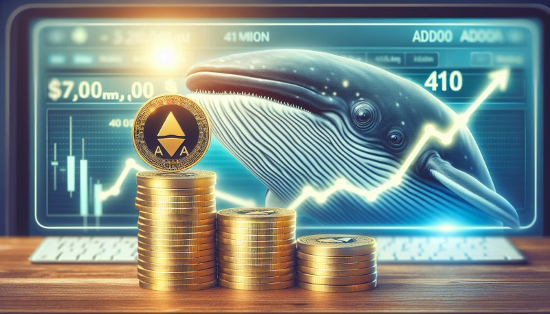 Whale Investors Accumulate 410 Million ADA Tokens, Signaling Confidence in Cardano’s Future