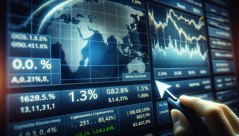 Cryptocurrency Market Sees 1.3% Dip Amid Mixed Performance of Major Coins