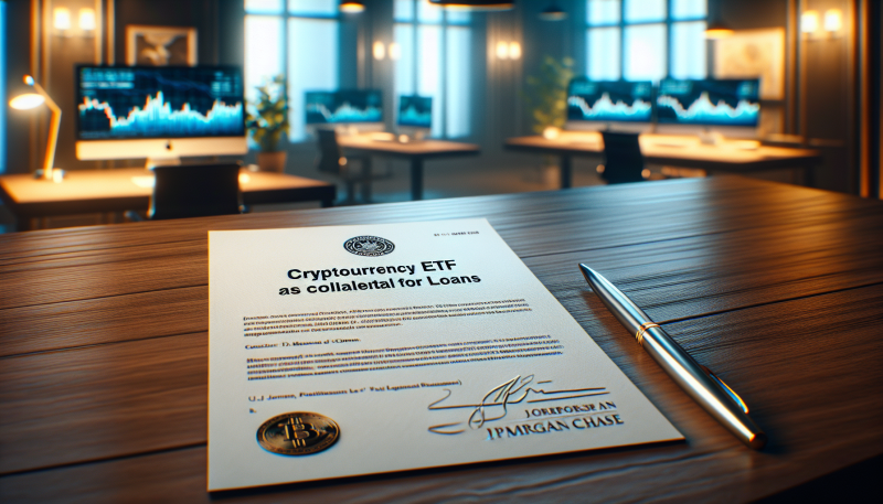JPMorgan Chase to Allow Cryptocurrency ETFs as Collateral for Loans, Marking a Shift in Traditional Finance