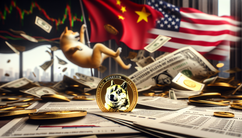 Dogecoin Faces Decline Amid U.S.-China Tensions and Market Volatility