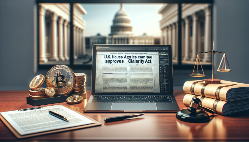 U.S. House Agriculture Committee Approves CLARITY Act to Define Digital Asset Regulations U.S. House Agriculture Committee Approves CLARITY Act to Define Digital Asset Regulations