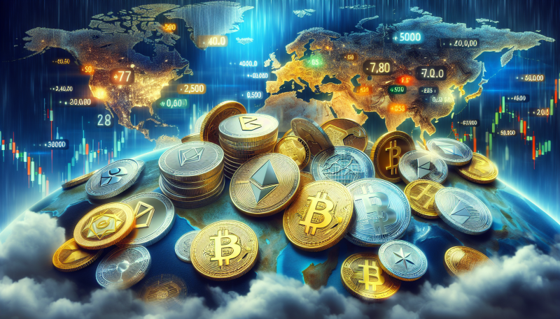 Crypto Market Shows Mixed Performance Amid Economic Uncertainty and Geopolitical Tensions
