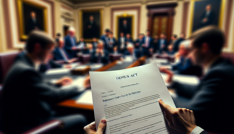 GENIUS Act Advances in Senate Amidst Concerns Over Amendments and Regulatory Clarity for Stablecoins