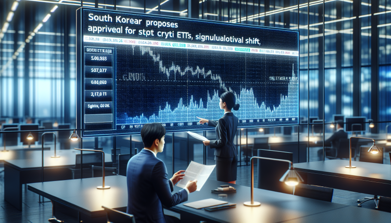 South Korea Proposes Approval for Spot Crypto ETFs, Signaling Regulatory Shift