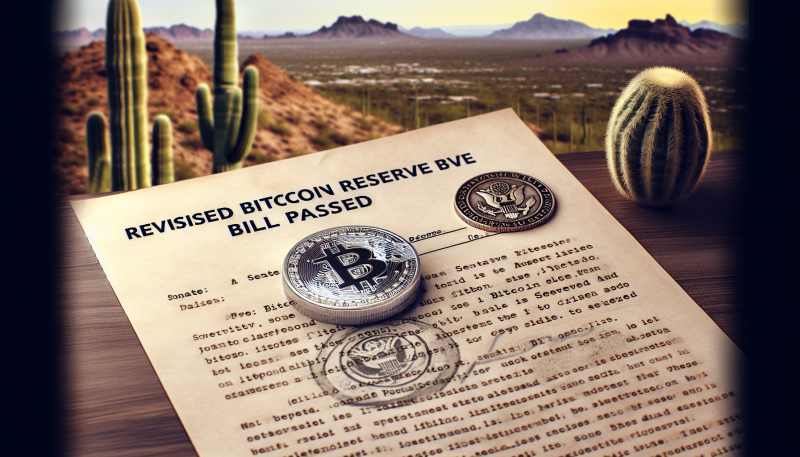 Arizona Senate Passes Revised Bitcoin Reserve Bill to Manage Seized Crypto Assets