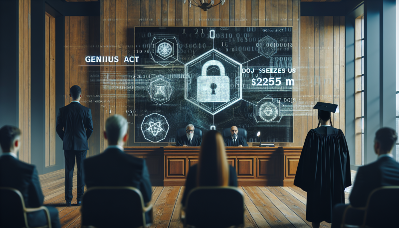 Significant Developments in U.S. Crypto Regulation: Senate Passes GENIUS Act and DOJ Seizes 5M in USDT
