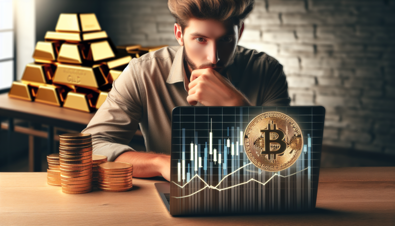 Young Investors Prefer Bitcoin Over Gold, Signaling a Shift in Financial Preferences