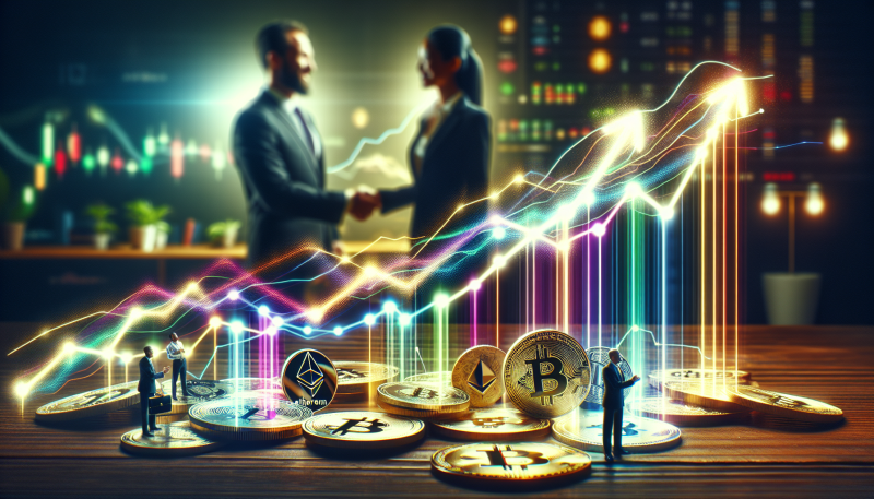 Crypto Market Sees Positive Upswing with Key Partnerships and Gains in Top Coins